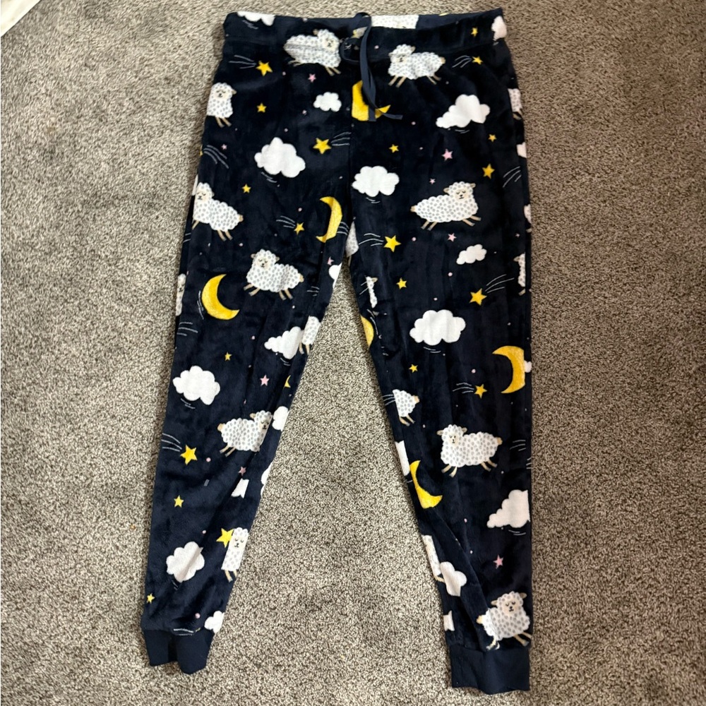 Moon and stars pajama bottoms